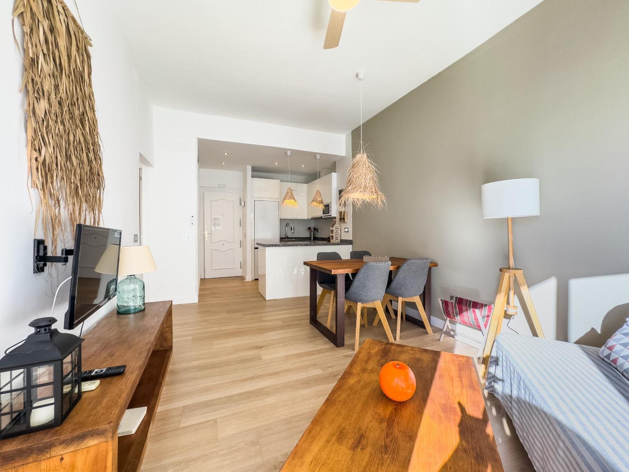 Skol 420C Fantastico 1 Dormitorio Primera Linea De Playa Marbella Bagian luar foto
