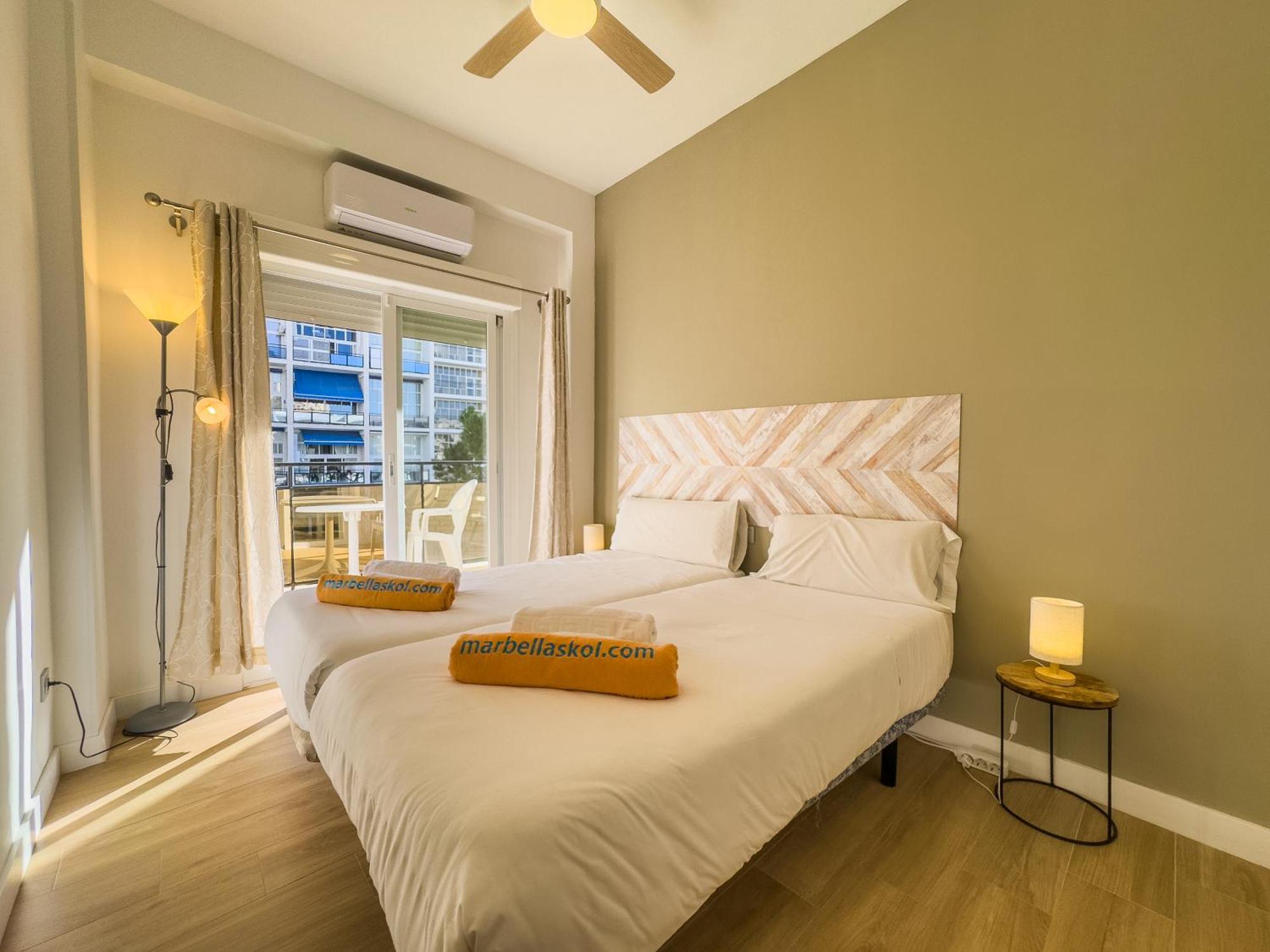 Skol 420C Fantastico 1 Dormitorio Primera Linea De Playa Marbella Bagian luar foto